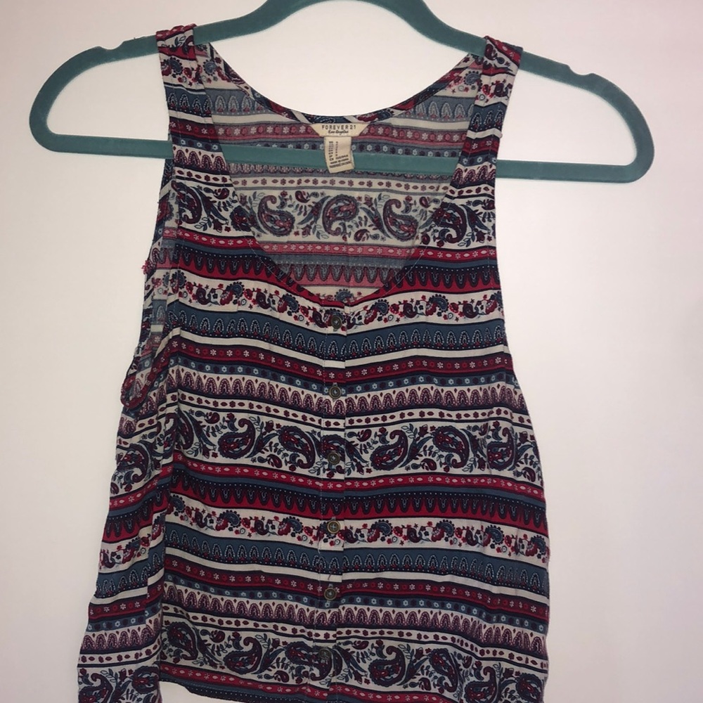 Bandana Print Tank
